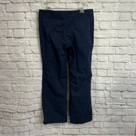 Lily Pulitzer Palm Beach Fit women’s 14 navy pants trousers full length - Picture 1 of 8